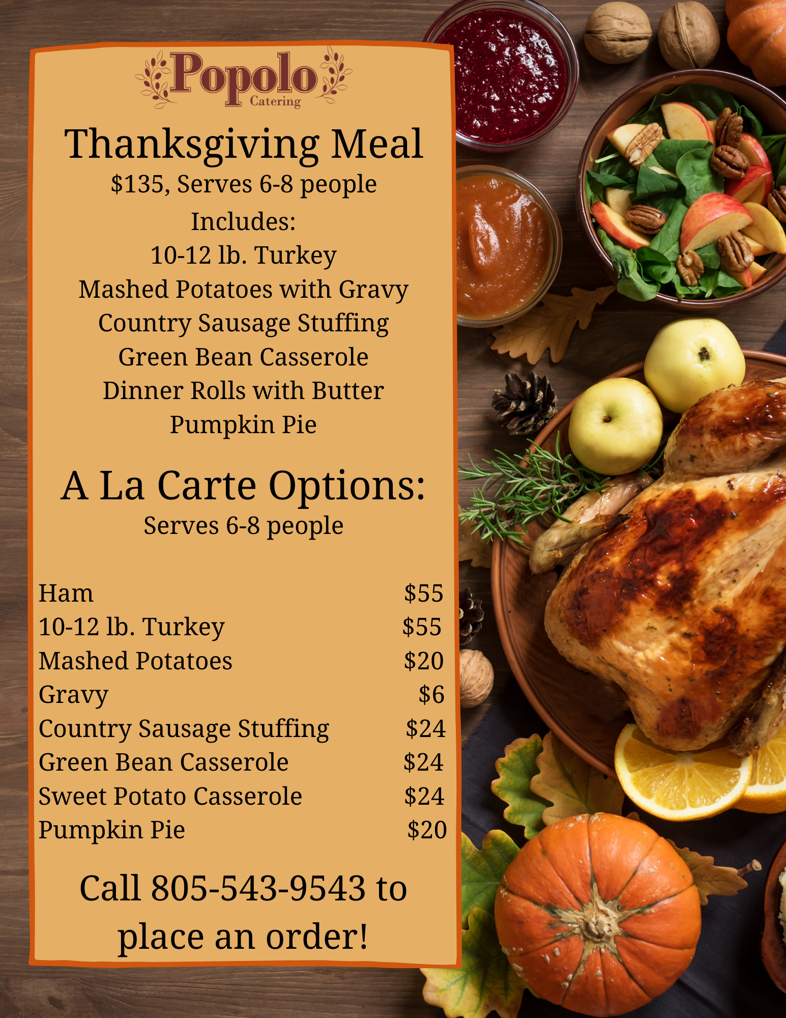 Thanksgiving dinner to-go in Bay County: Eight places taking orders